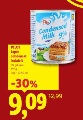 Pilos Lapte condensat îndulcit
