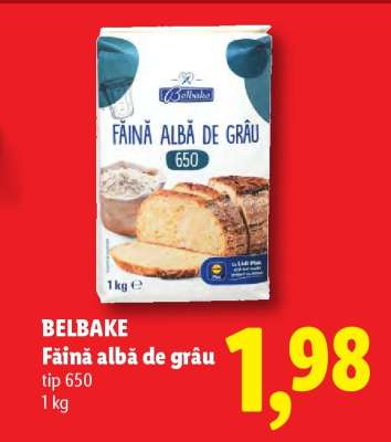 BELBAKE Făină albă de grâu