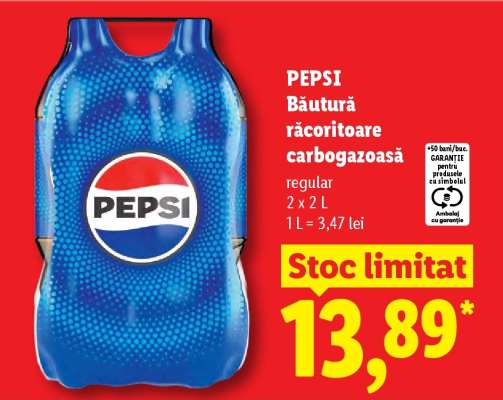 PEPSI Băutură răcoritoare carbogazoasă