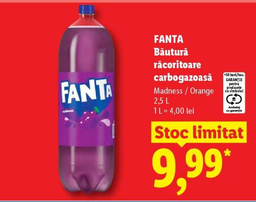 Fanta Băutură răcoritoare carbogazoasă