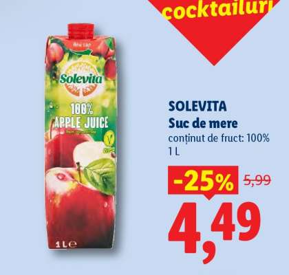 Solevita Suc de mere