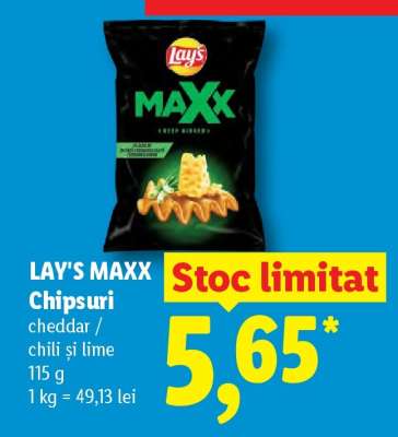 LAY'S MAXX Chipsuri