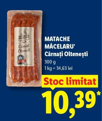 MATACHE MĂCELARU’ Cârnați oltenești