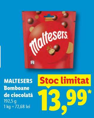 Maltesers Bomboane de ciocolată