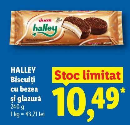 HALLEY Biscuiți cu bezea și glazură