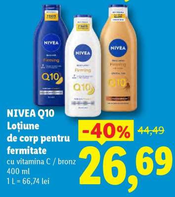 NIVEA Q10 Loțiune de corp pentru fermitate