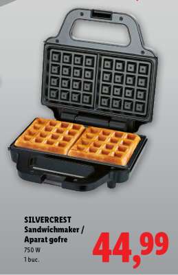 SILVERCREST Sandwichmaker / Aparat gofre