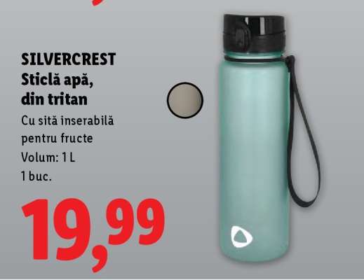 Silvercrest Sticlă apă, din tritan