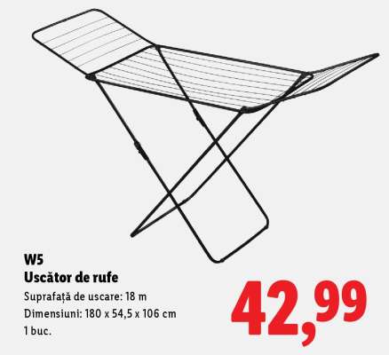 W5 Uscător de rufe