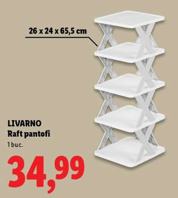 LIVARNO Raft pantofi