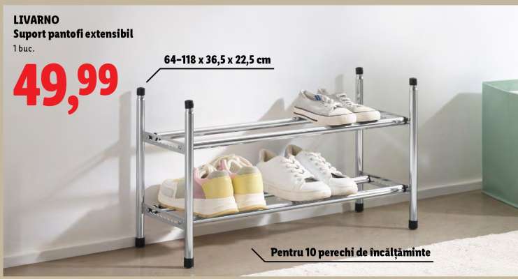 LIVARNO Suport pantofi extensibil