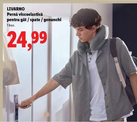 LIVARNO Pernă viscoelastică