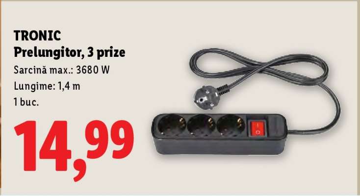 TRONIC Prelungitor, 3 prize