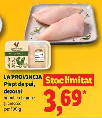 LA PROVINCIA Piept de pui dezosat