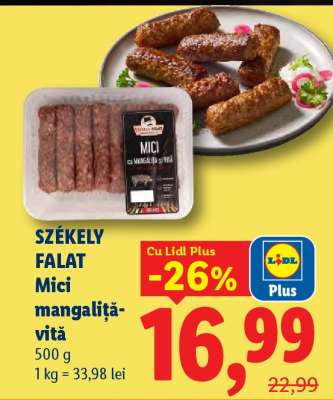 SZÉKELY FALAT Mici mangaliță-vită