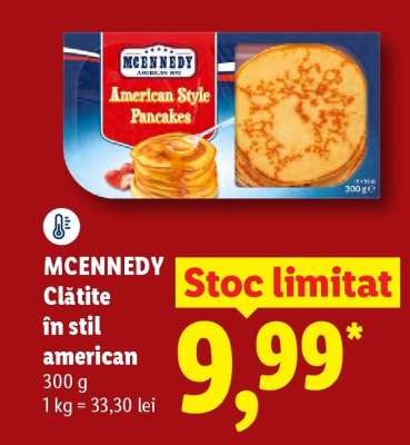 MCENNEDY Clătite în stil american