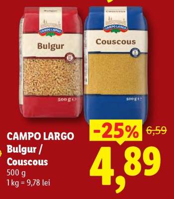 CAMPO LARGO Bulgur / Couscous