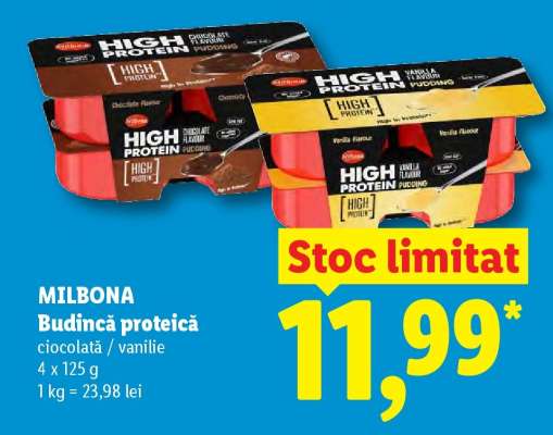 Milbona Budincă proteică