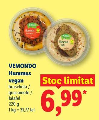 VEMMONDO Hummus vegan