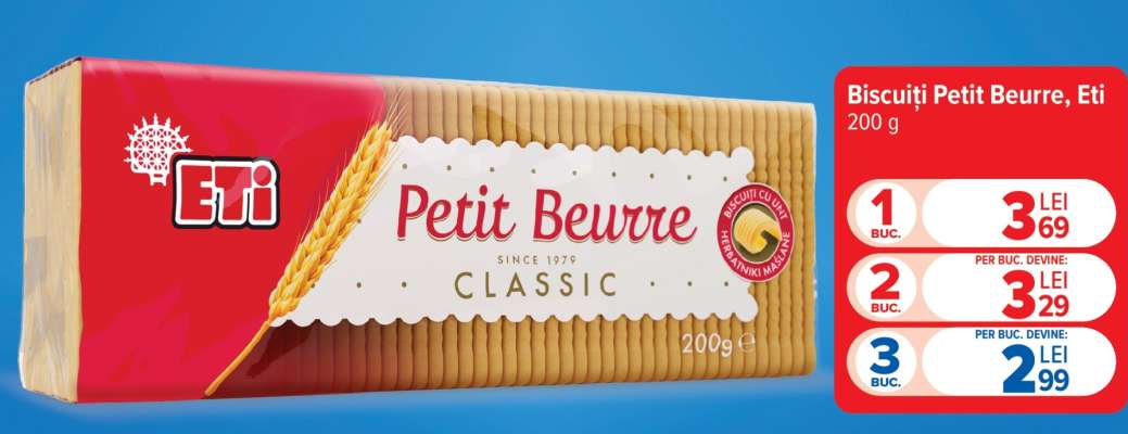 Biscuiți Petit Beurre Eti