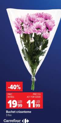 Buchet crizanteme