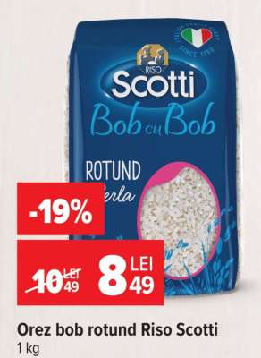 Orez bob rotund Riso Scotti