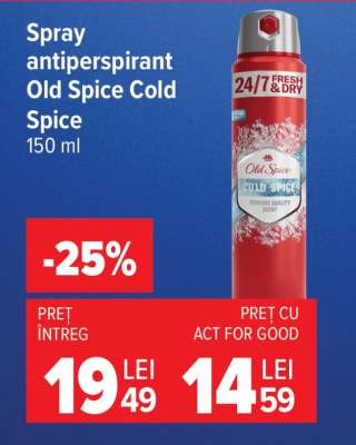 Spray antiperspirant Old Spice Cold Spice 150 ml