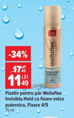 Fixativ pentru păr Wellaflex Invisible Hold