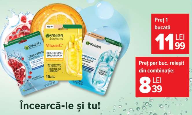 Garnier SkinActive Masks