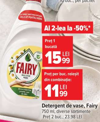 Detergent de vase Fairy
