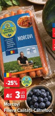 Morcovi Filiera Calității Carrefour