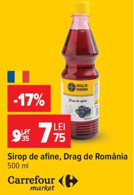 Sirop de afine Drag de România