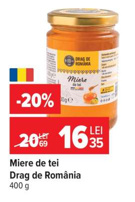 Miere de tei, Drag de România