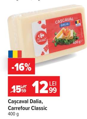Cașcaval Dalia Carrefour Classic