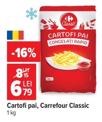 Cartofi pai Carrefour Classic