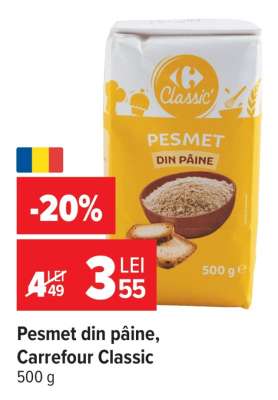 Pesmet din pâine Carrefour Classic
