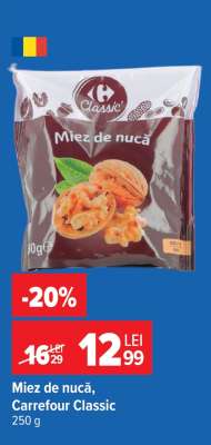 Miez de nucă Carrefour Classic