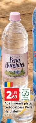 Apă minerală plată/carbogazoasă, Perla Harghitei