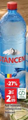 Apă minerală carbogazoasă Stânceni