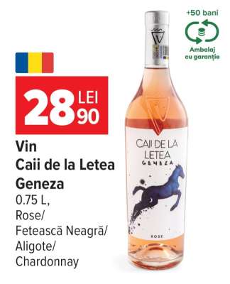 Vin Caii de la Letea Geneza