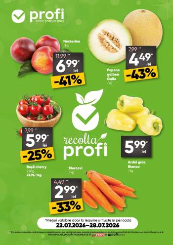 Cataloage Profi - 22.07.2026 - 28.07.2026.