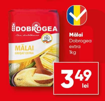 Mălai Dobrogea extra 1kg