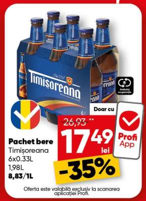 Pachet bere Timișoreana