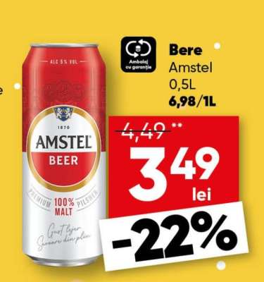 Bere Amstel 0,5L
