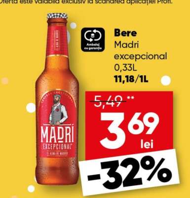 Bere Madri excepcional