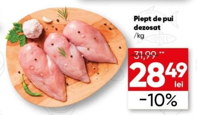 Piept de pui dezosat