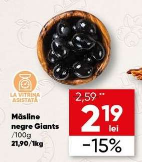 Măsline negre Giants
