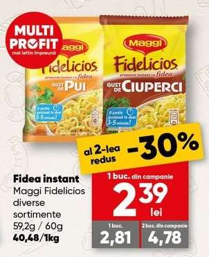 Fidea instant Maggi Fidelicios