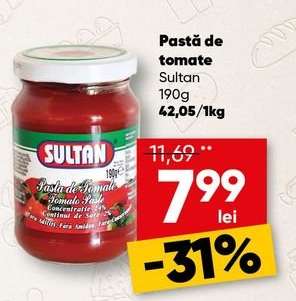 Pastă de tomate Sultan