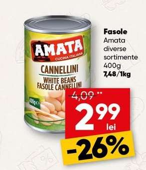 Fasole Amata